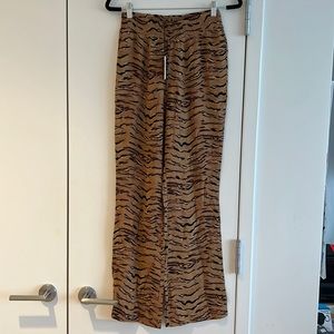 WeWoreWhat Leopard Pants (Swim Cover Up)